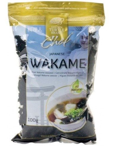 GOLDEN TURTLE - Wakame - alge uscate, 100 g