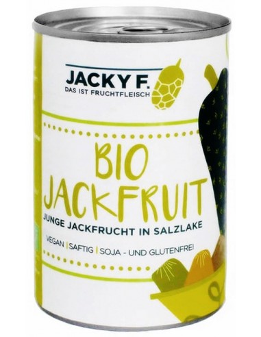 Jacky F. - Jackfruit ecologic in saramura, 400g / 225 g