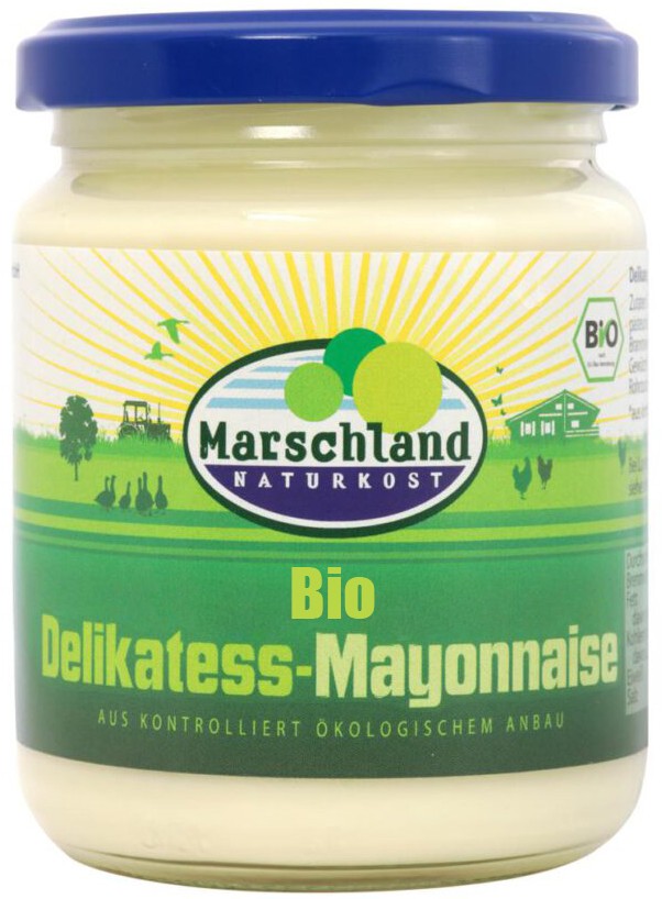 Maioneza bio Delicatesa, 250ml Marschland Naturkost