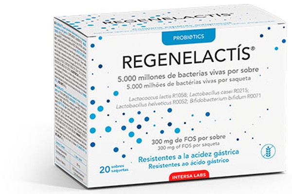 Regenelactis, 20 pliculete a 2g / 40g Probiotics