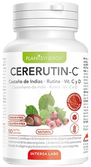 Cererutin-C, Supliment alimentar cu Castan salbatic, 50 capsule, 53,41g Intersa Labs