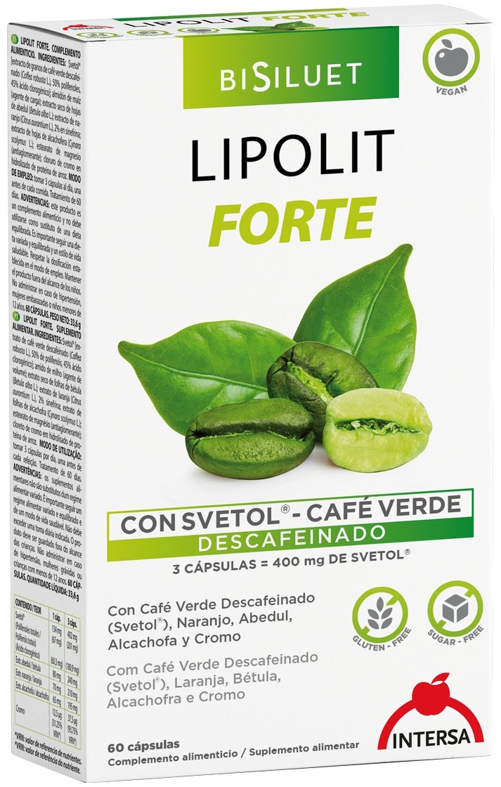 Lipolit forte, 60 capsule, 33,6g Dieteticos Intersa