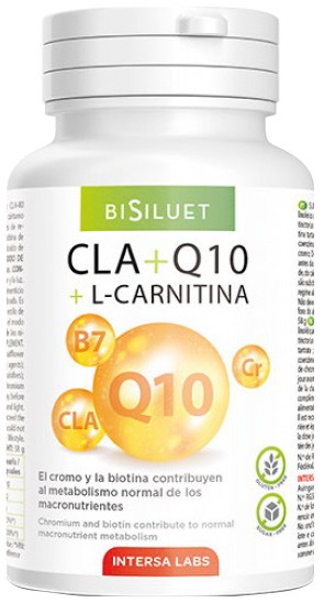 CLA + Q10 + L-Canitina, 45 capsule, 58g Intersa Labs