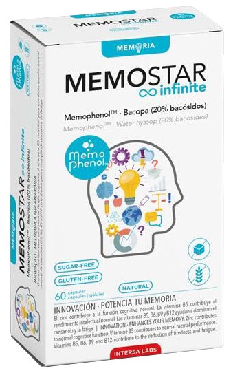 Memostar® Infinit, 60 capsule Dieteticos Intersa