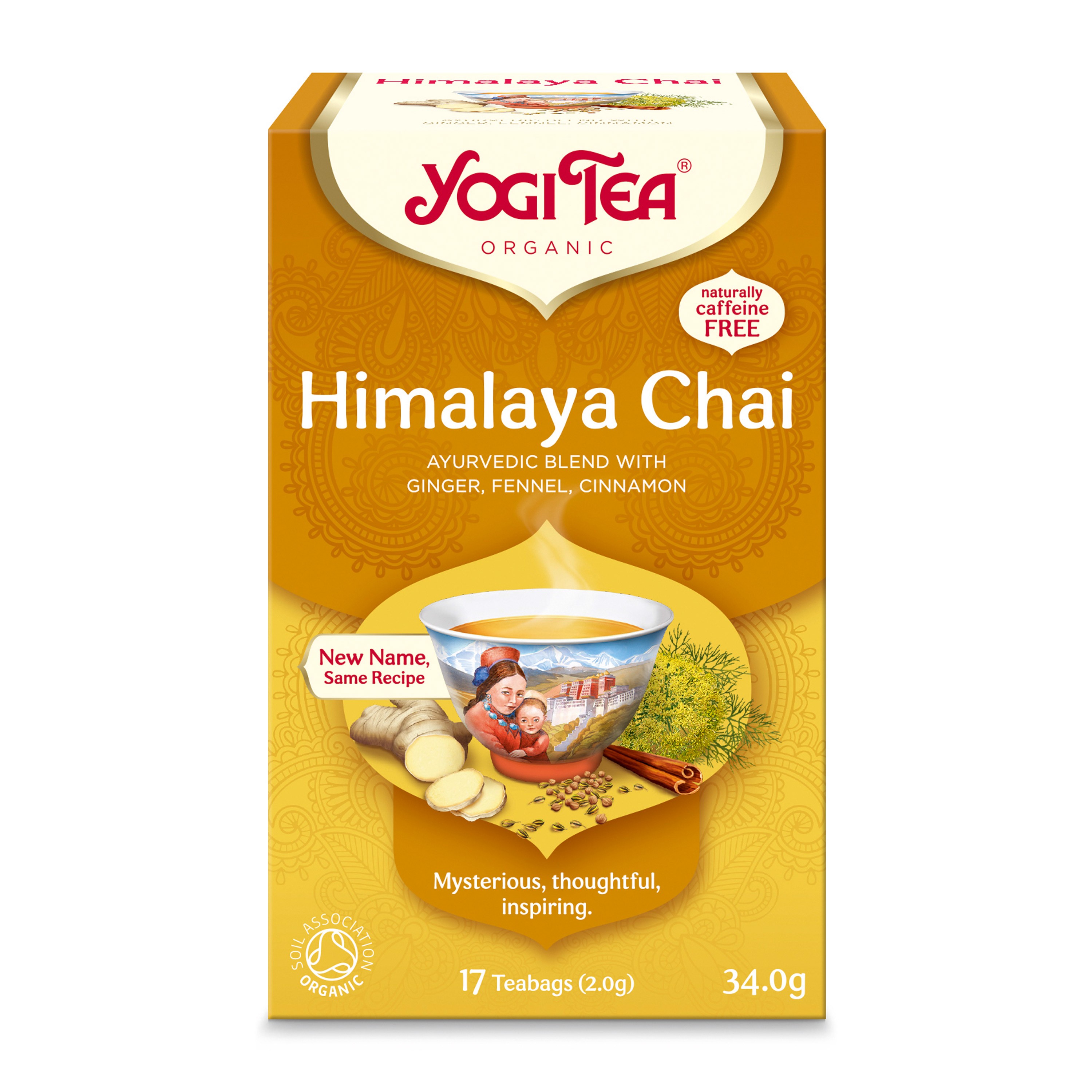Ceai bio Himalaya, 17 pliculete 34g Yogi Tea