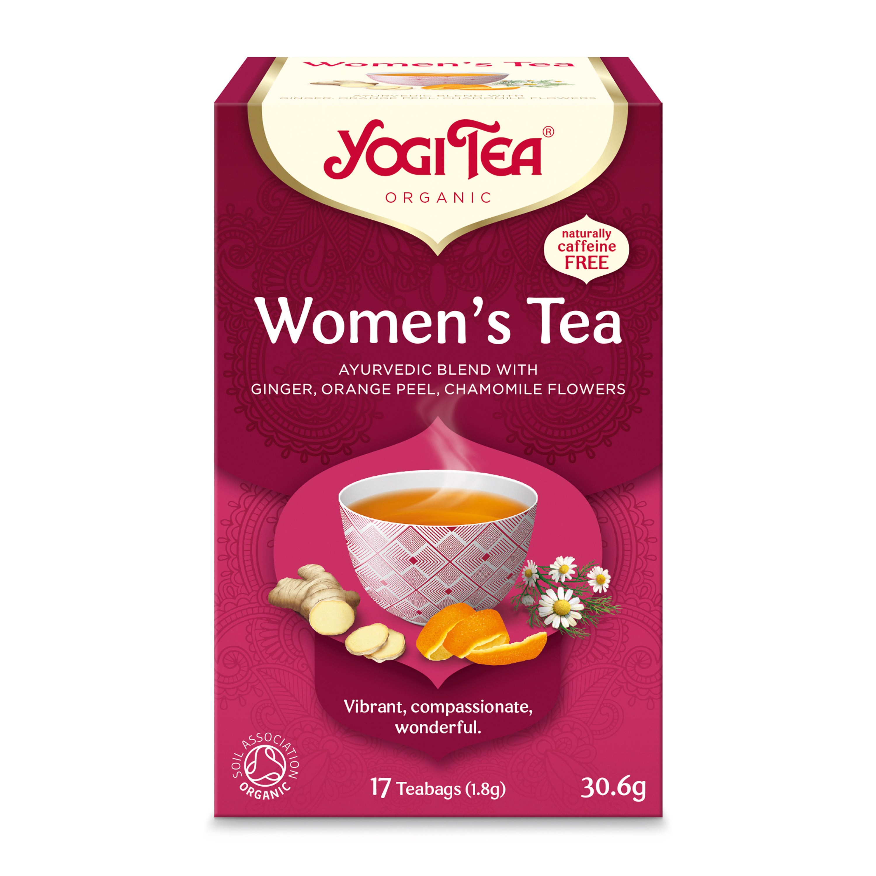 Ceai bio pentru Femei, 17 pliculete 30.6g Yogi Tea