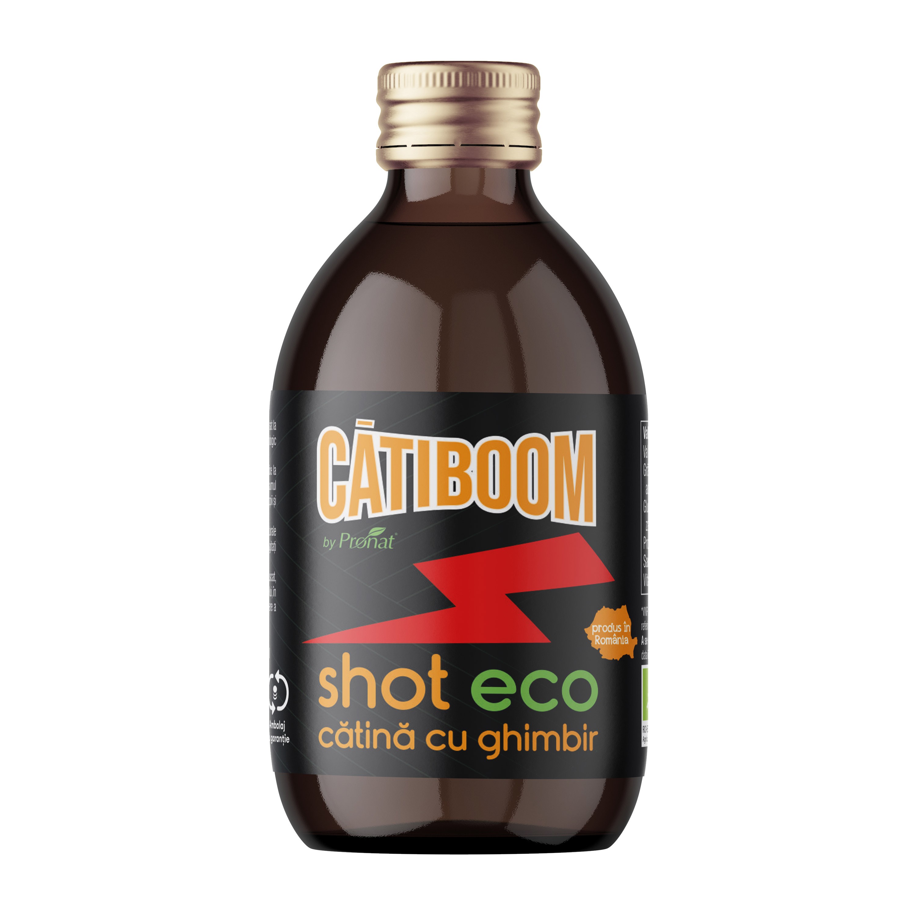 Shot bio de catina cu ghimbir, 100ml CatiBoom