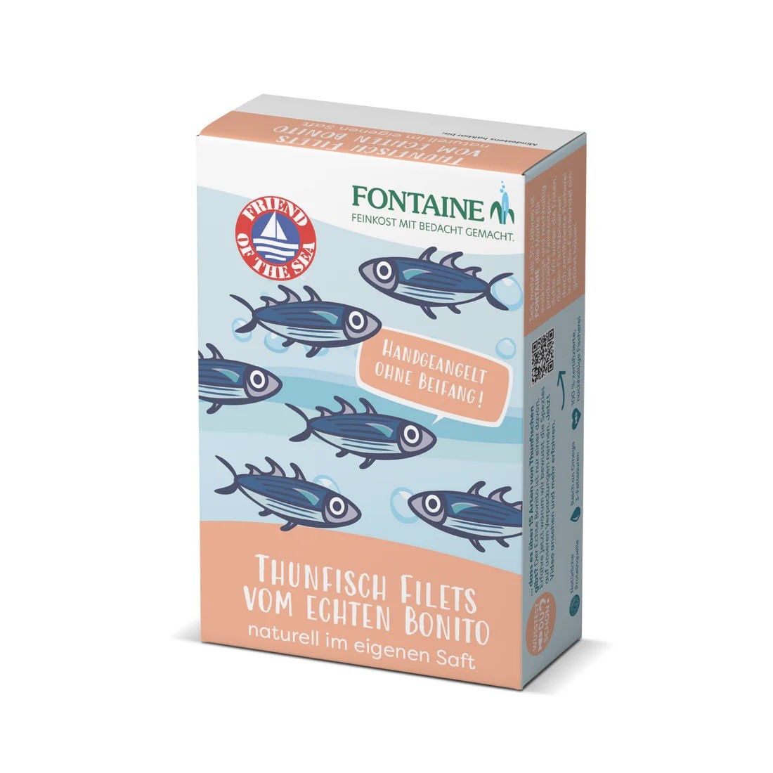 File de ton, in suc propriu, Bonito 120g Fontaine