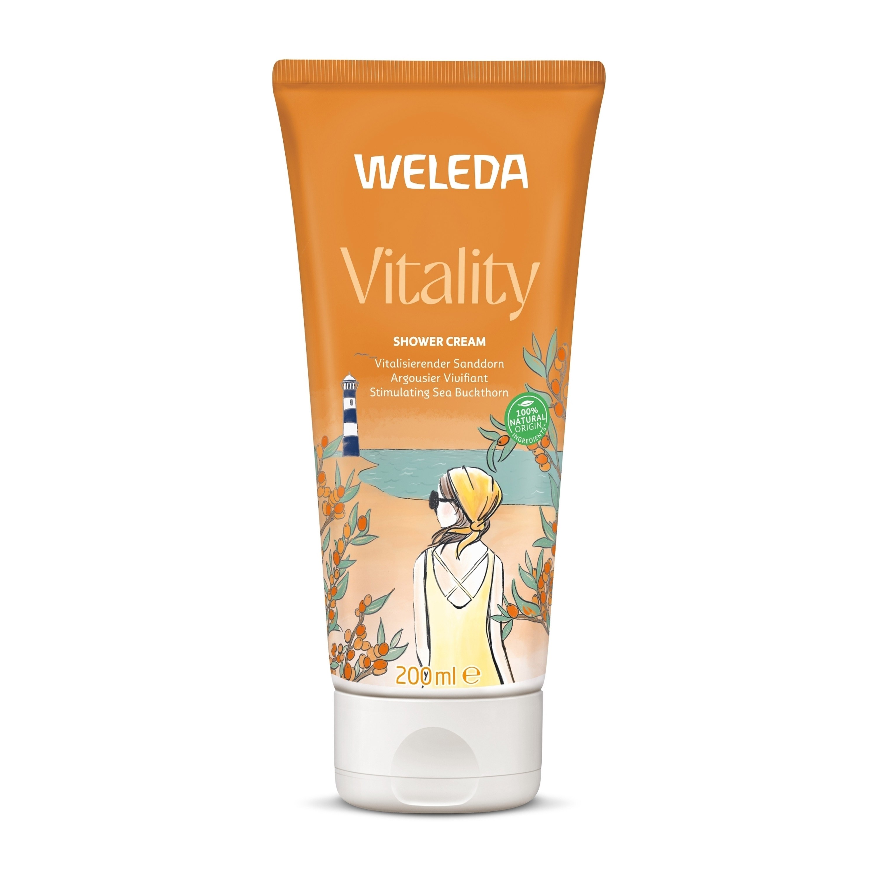 Crema de dus Vitality, 200ml Weleda