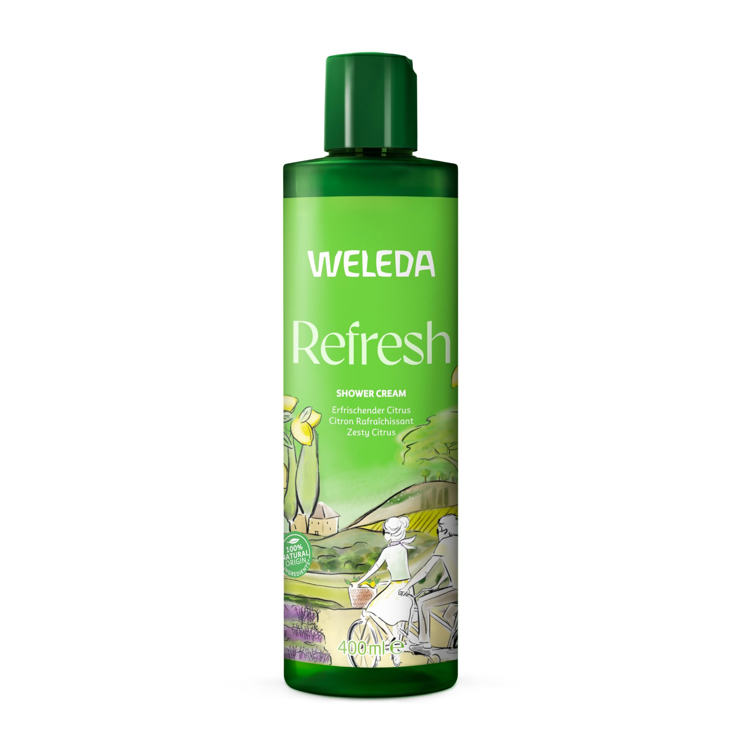 Crema de dus Refresh, 400ml Weleda