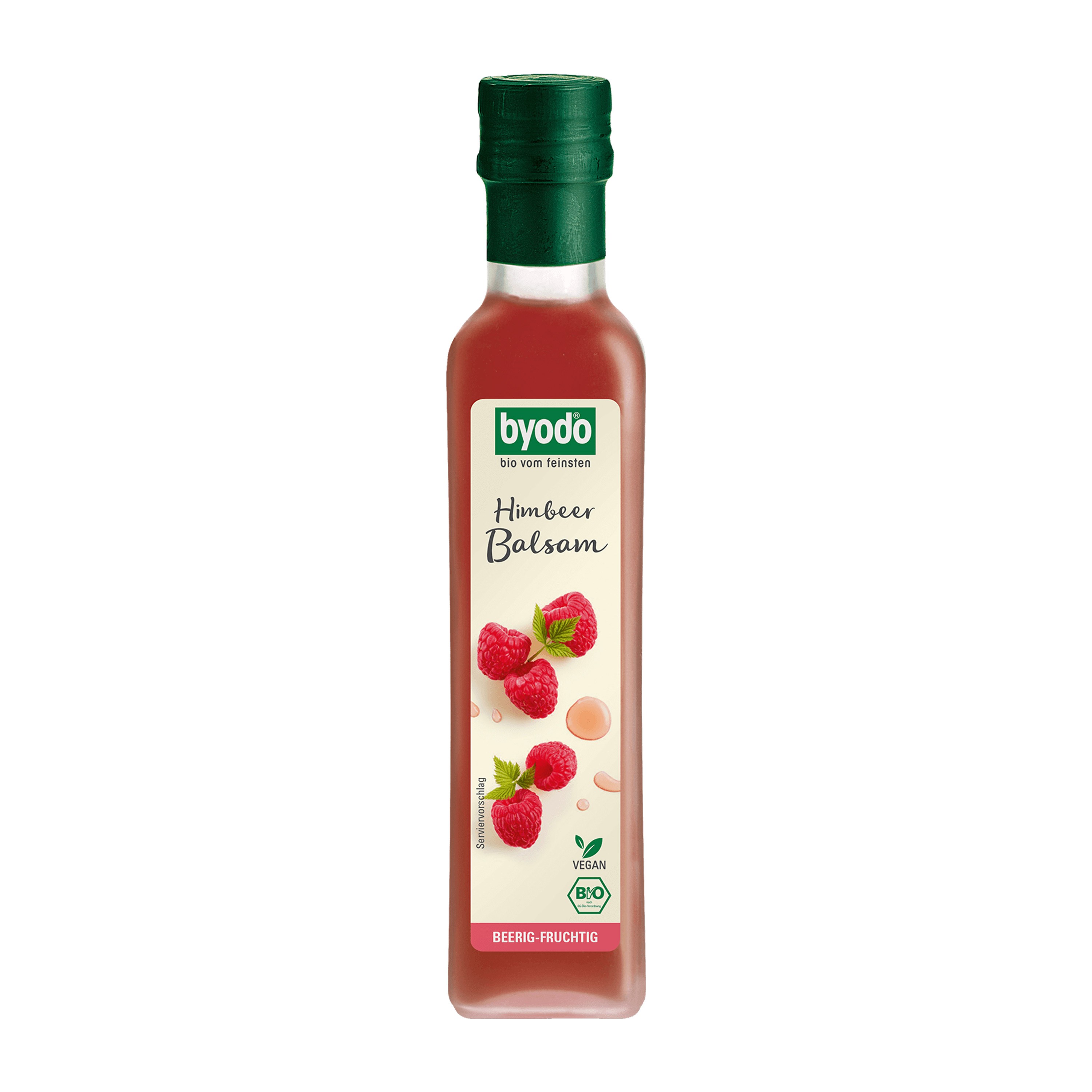 Otet balsamic bio cu zmeura, 250ml Byodo