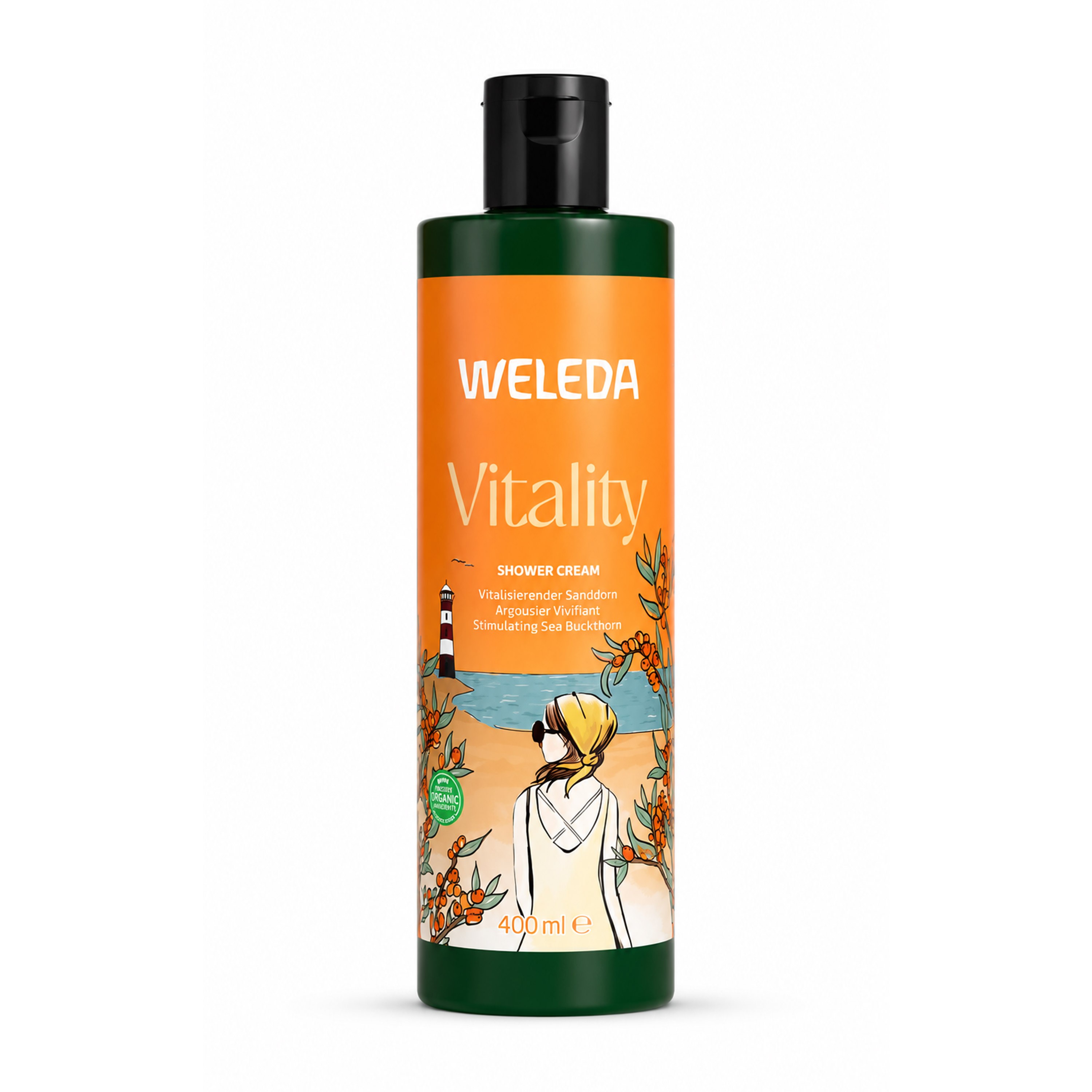 Crema de dus Vitality, 400ml Weleda