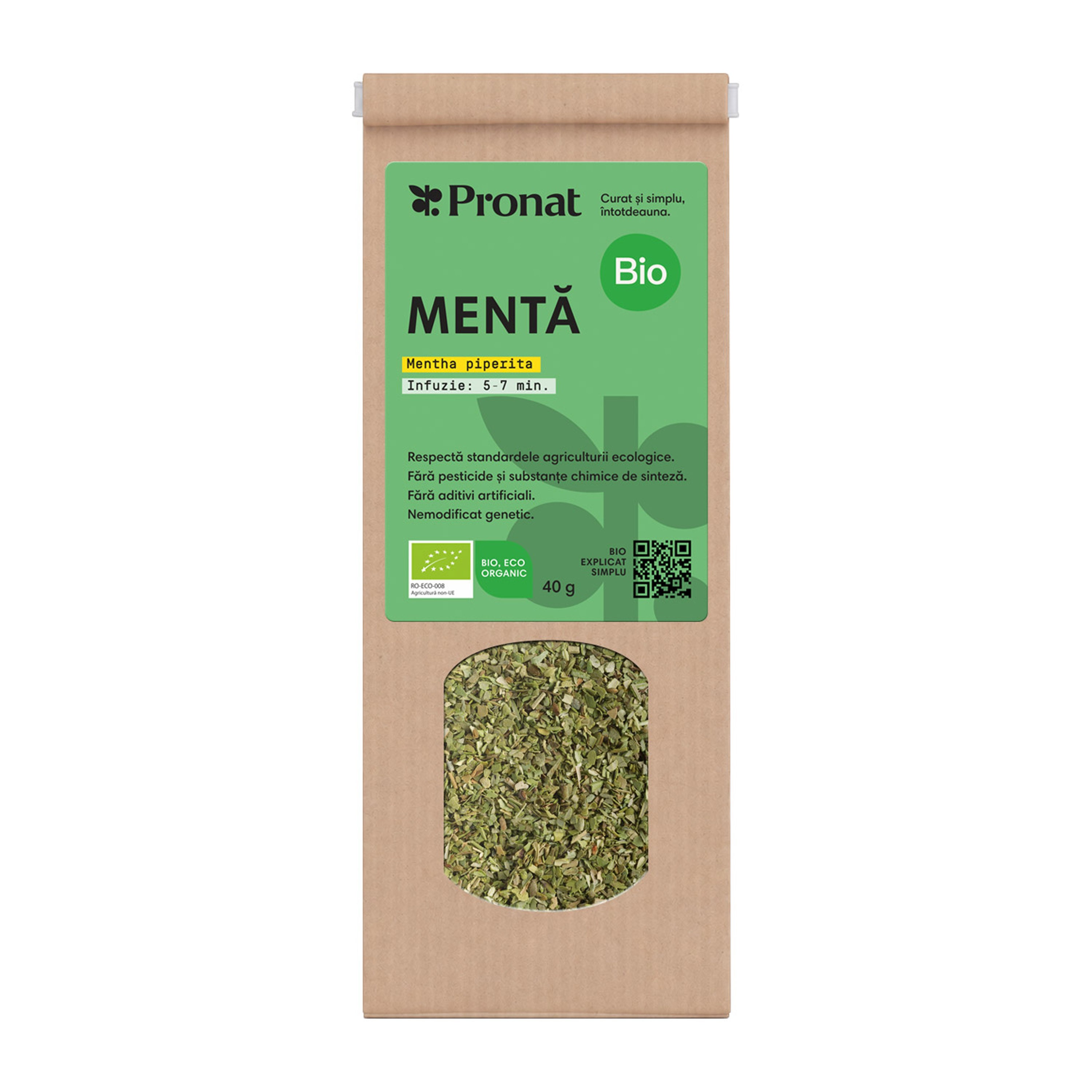 Menta bio 40g Pronat