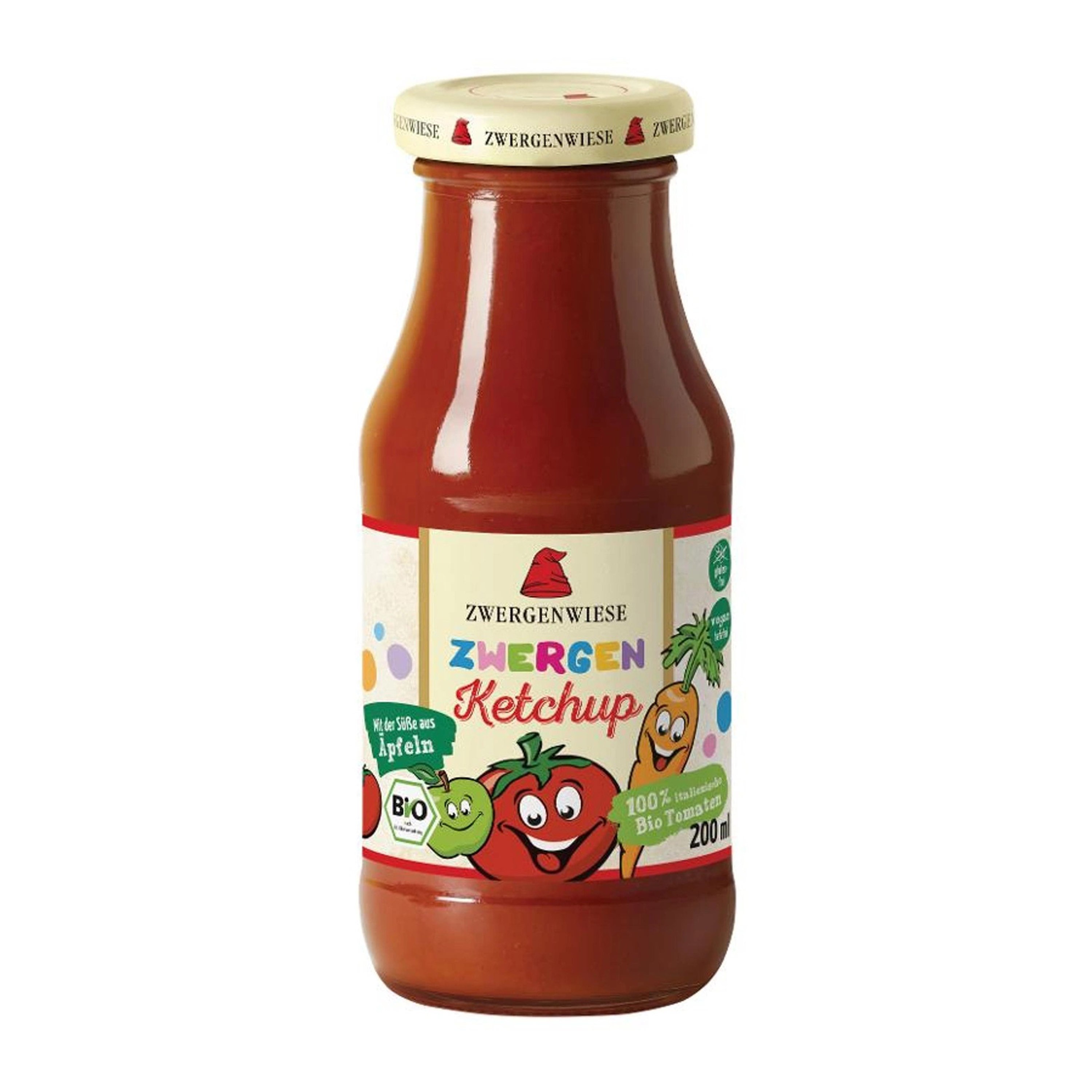Ketchup bio pentru copii, 200 ml Zwergenwiese