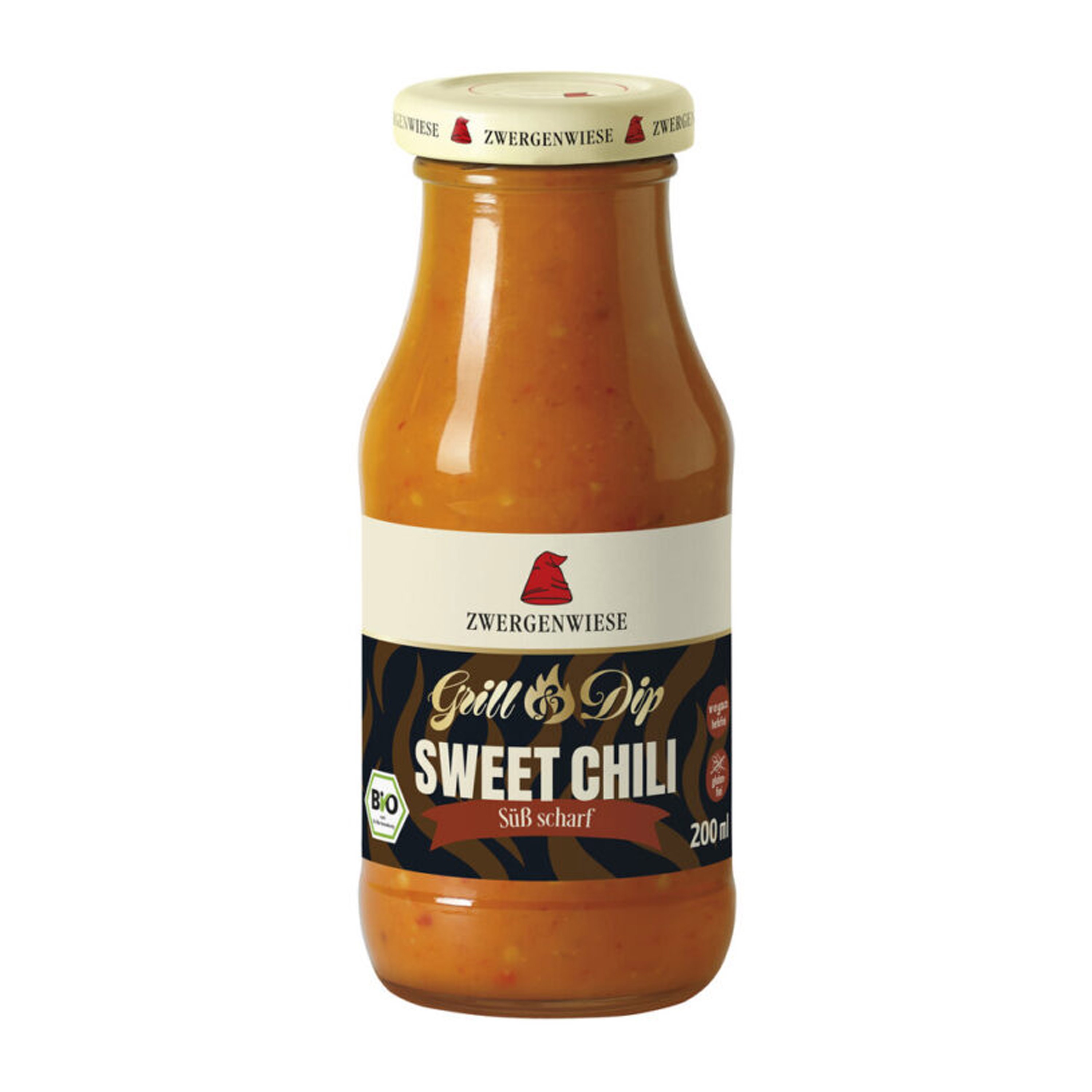 Sos bio Grill&Dip sweet chili, 200 ml Zwergenwiese